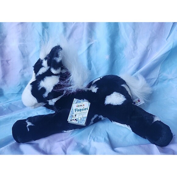 Aurora Flopsies Zebra Plush original tags 10-13" Soft Cuddly Collectible - Picture 1 of 8